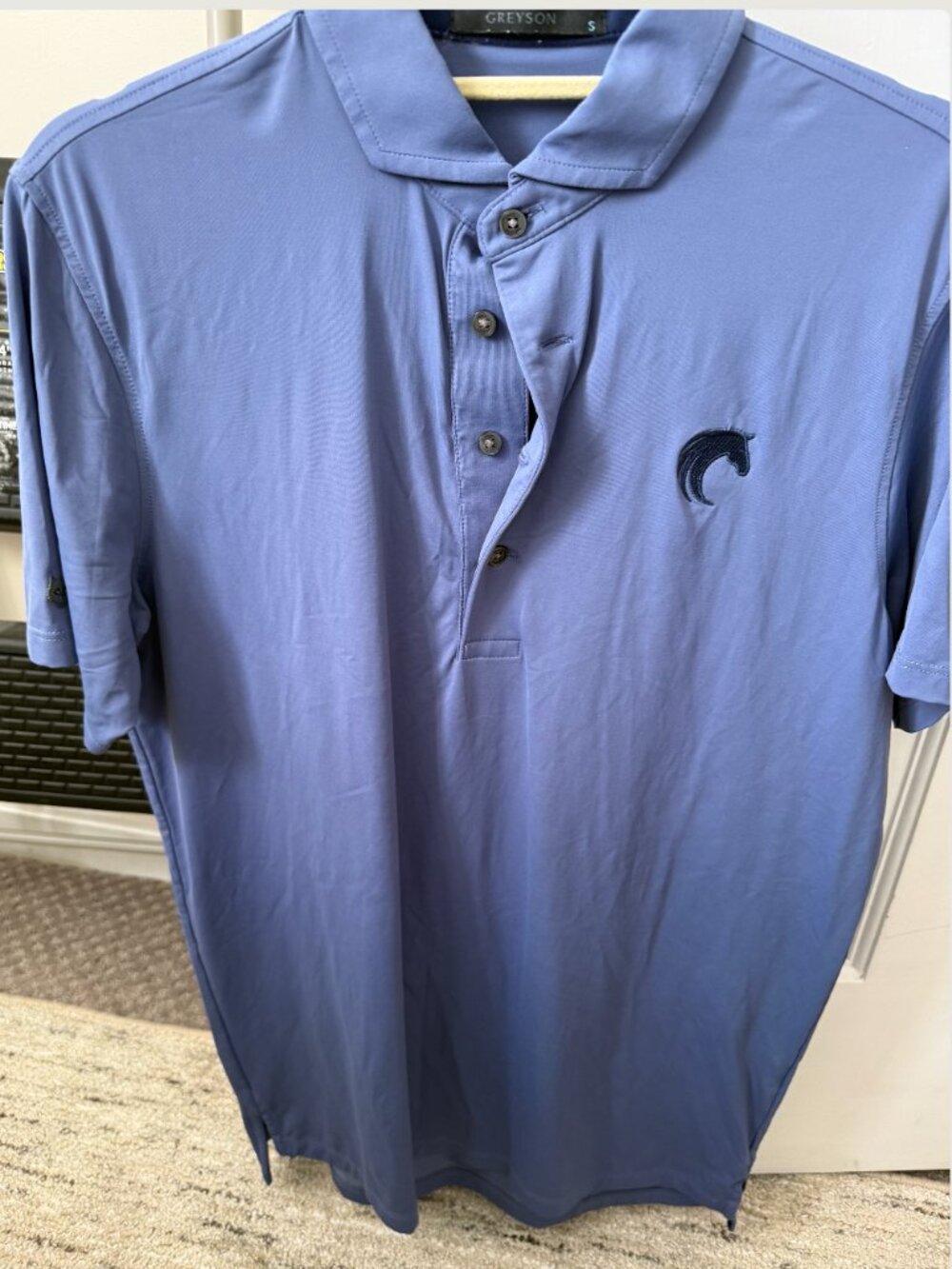 Greyson Blue Performance Golf Polo – Small